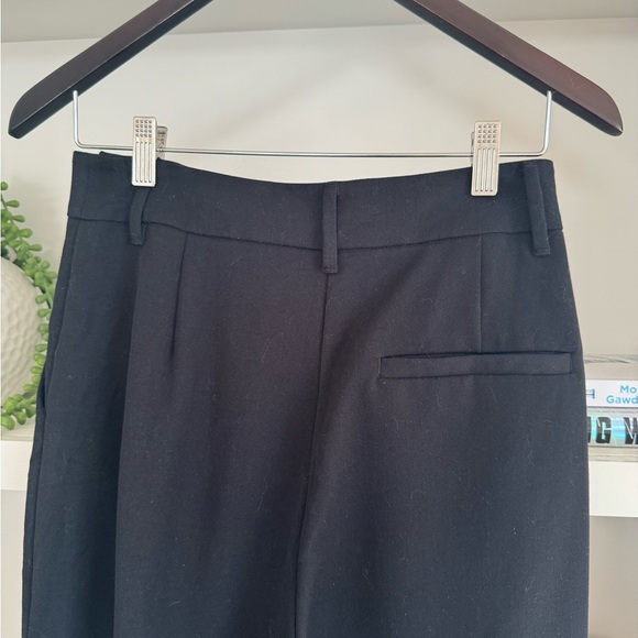 Oak + Fort Black Dress Wide Legged Trouser Pants - Picture 4 of 4